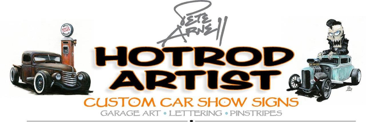Pete the Hot Rod Artist